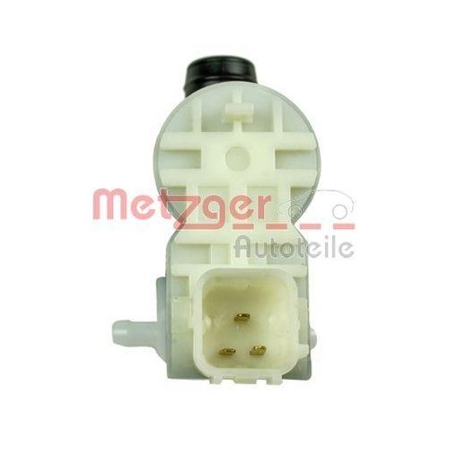 Насос омивача, очищення скла METZGER 2220094 для HYUNDAI KIA, передній, фото №2