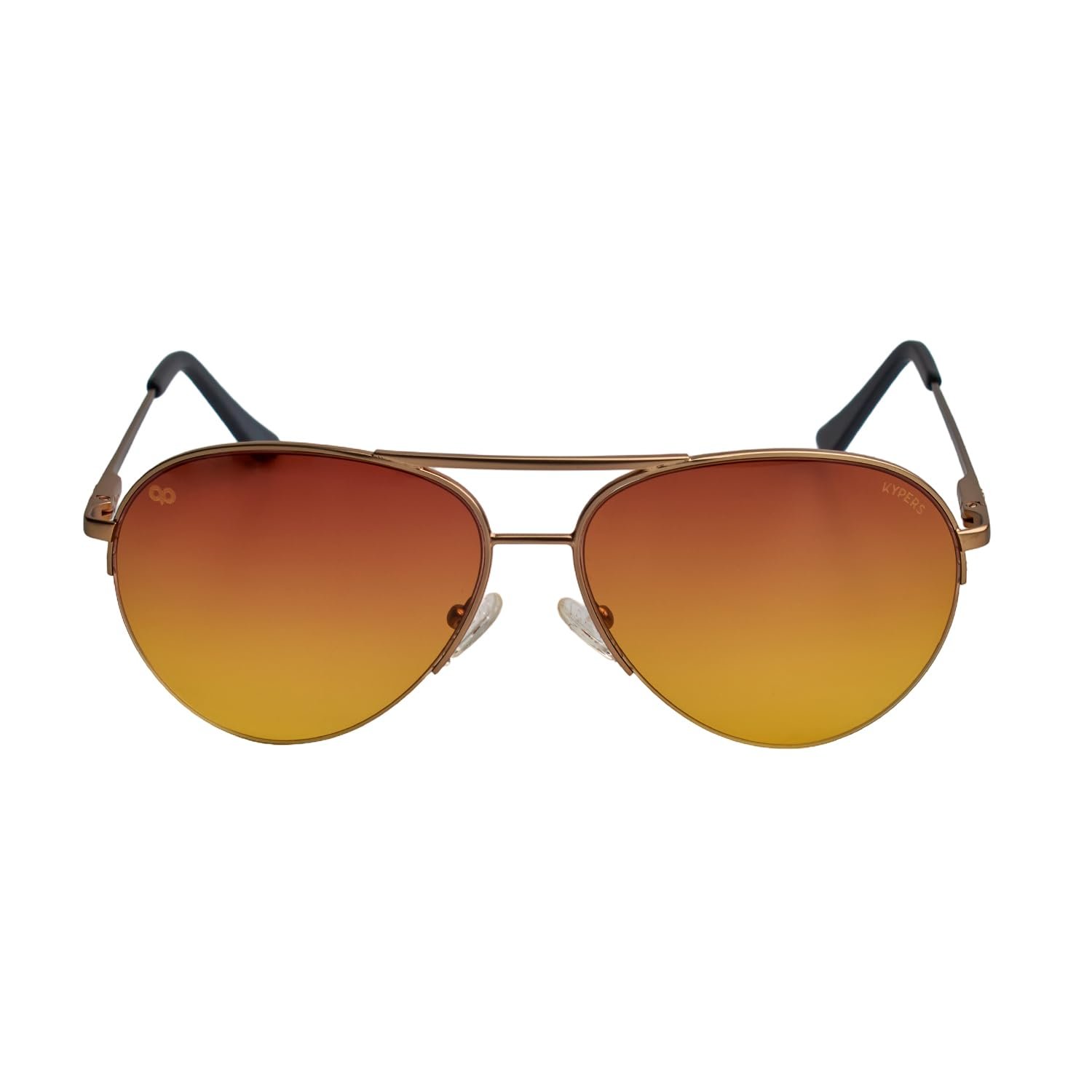 Сонцезахисні окуляри Овальні Kypers Maxy Метал, золотий, фото №4