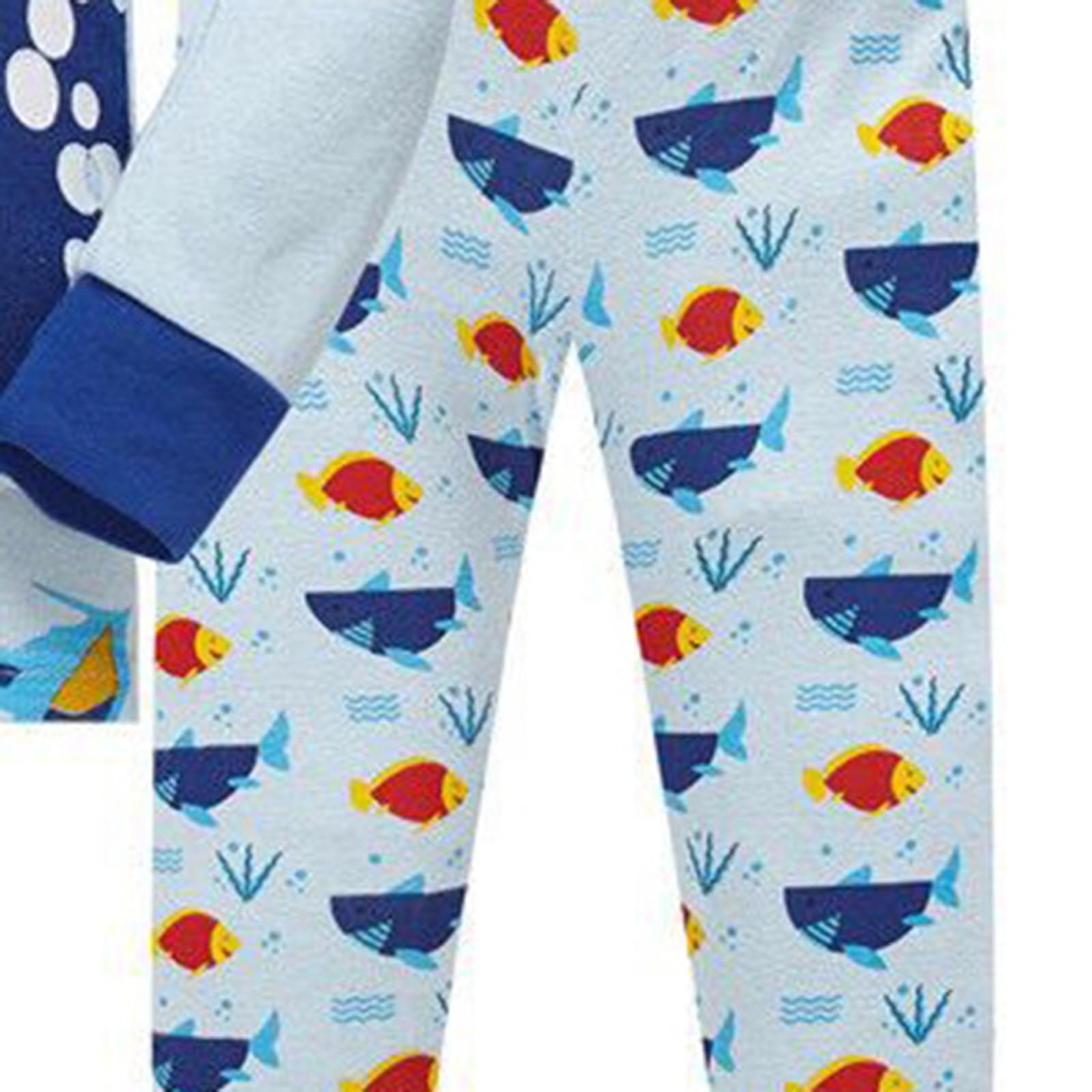 Дитяча піжама для хлопчиків пухнаста, з мультяшним візерунком, тепла, флісова, фото №3