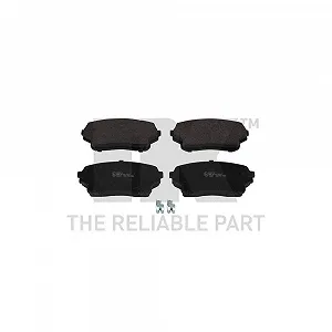 Комплект гальмівних колодок, дискові гальма NK 225219 для SUZUKI, передній міст - Фото 1