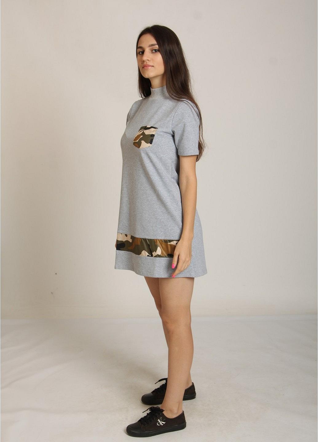 Платье MTP M Серый (KO-8-111-Gray), фото №2