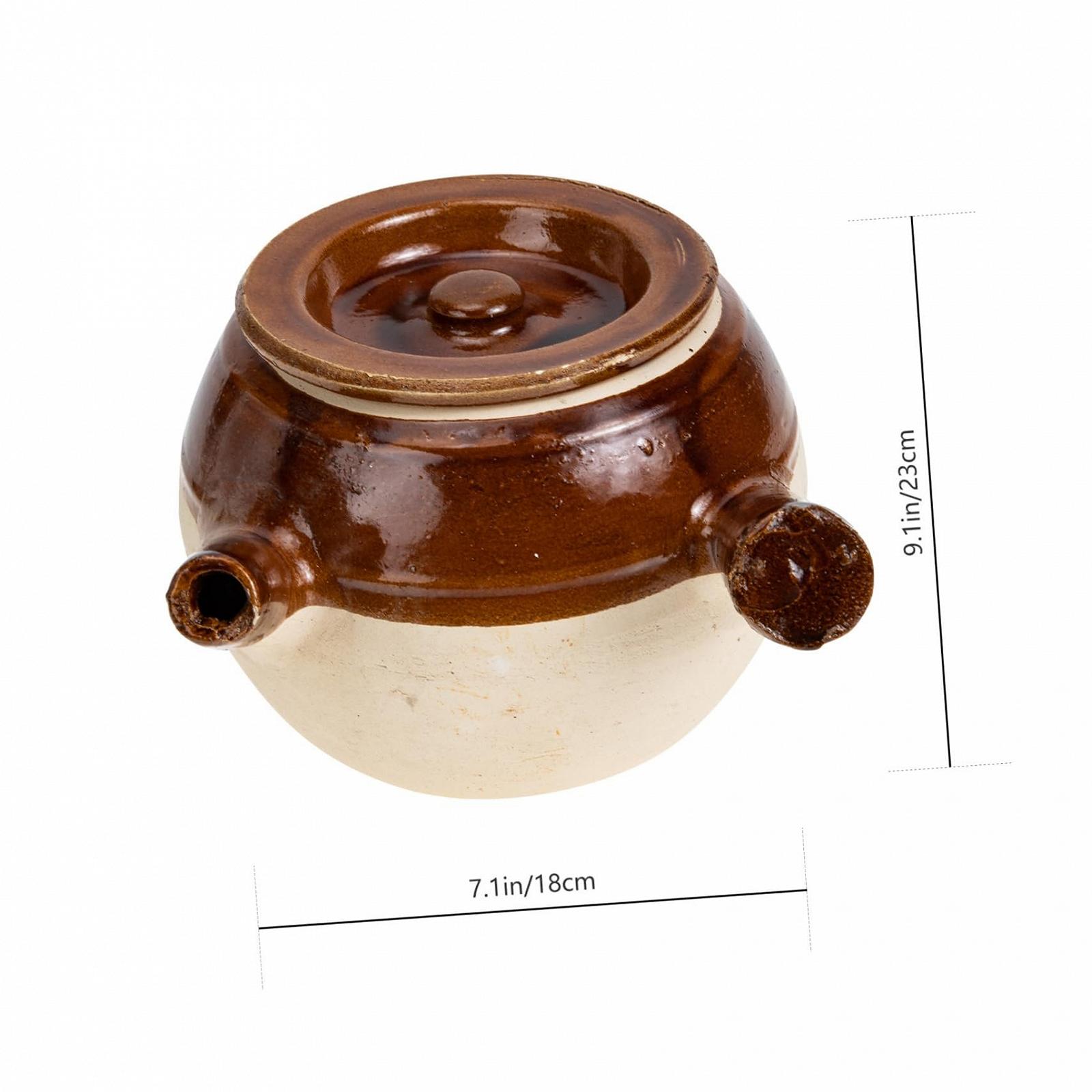 Ківш для трав VALICLUD керамічний термостійкий З ергономічною ручкою, фото №2