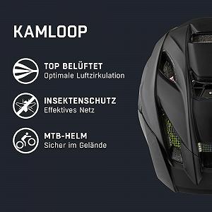 Шлем ALPINA Kamloop, регулируемый, легкий и безопасный, fullface, с подбородком, для взрослых synthetic.ua - Фото 1