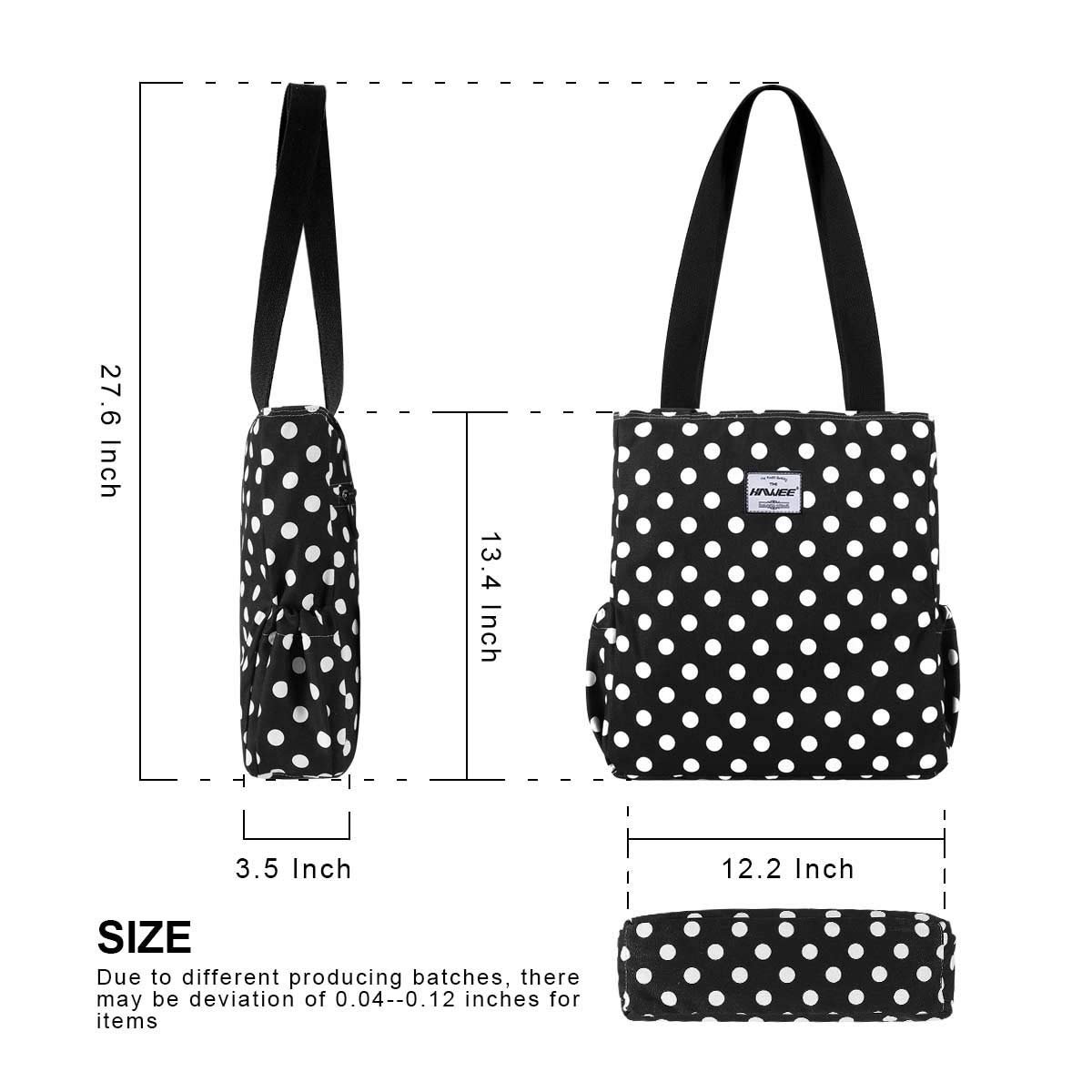 Сумка жіноча Hawee, з блискавкою: повсякденна, велика, водонепроникна для подорожей, роботи, школи, повсякденного життя, спортзалу, пляжу, фото №3 Сумка жіноча Hawee, з блискавкою: повсякденна, велика, водонепроникна для подорожей, роботи, школи, повсякденного життя, спортзалу, пляжу, фото №3