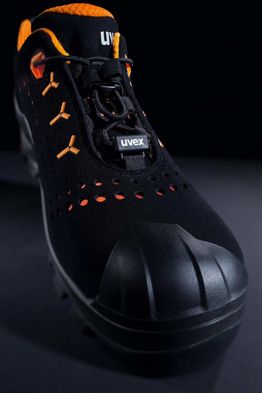 Рабочая обувь Uvex 2 S1P для мужчин, легкая и нескользящая, фото №7