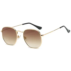 Солнцезащитные очки Многоугольник JCTAIFOO Металл UV400 - Фото 1