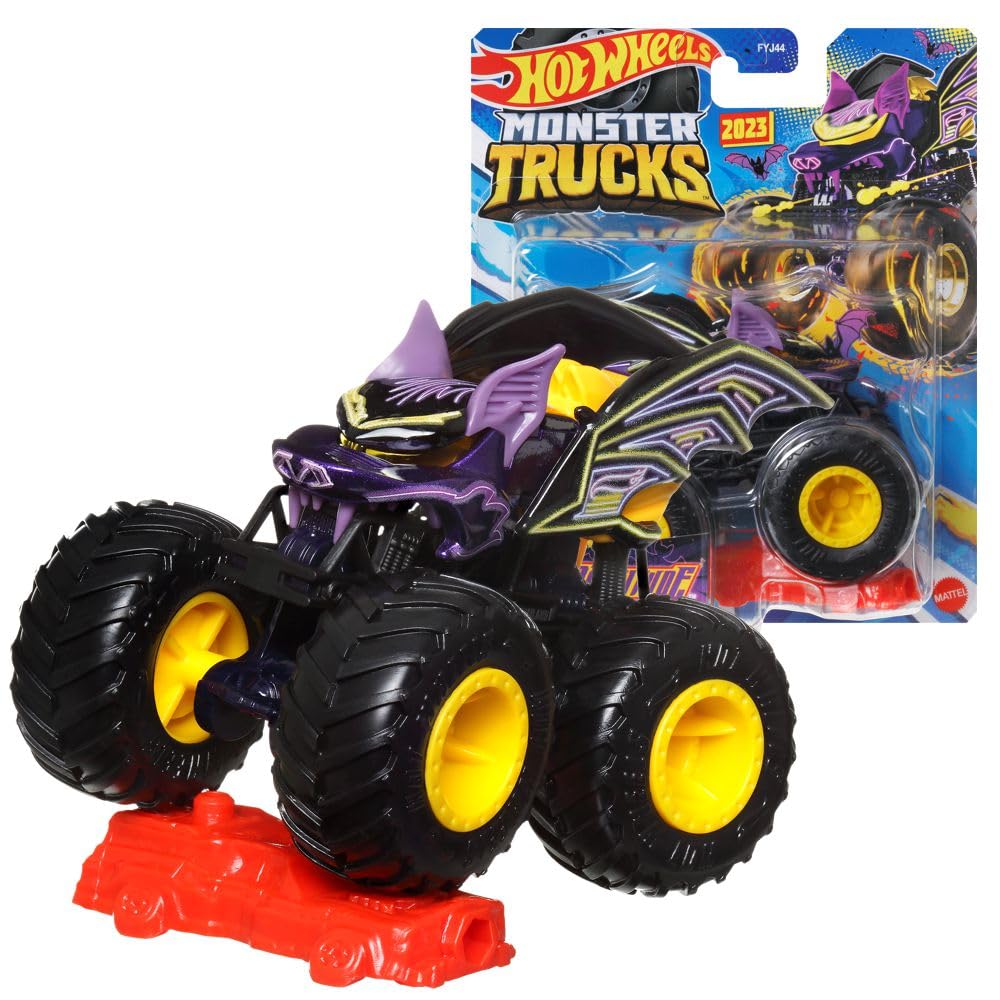 Автомобиль Monster Trucks Hot Wheels Mattel Battitude 1:64, фото №1