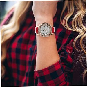 Наручные часы PartyKindom Женские С простым дизайном synthetic.ua - Фото 1