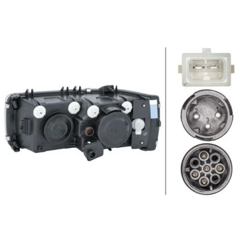 Фара головного світла HELLA 1EJ 247 046-021 для DAF, права, фото №2