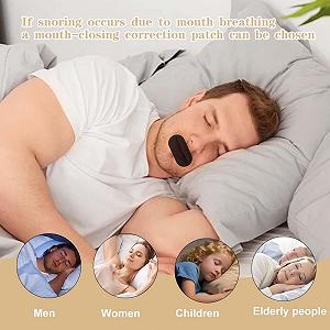 Пластирі для сну 30 шт. Проти хропіння, проти дихання ротом, гіпоалергенні та дихаючі, пластирі проти хропіння synthetic.ua - Фото 1