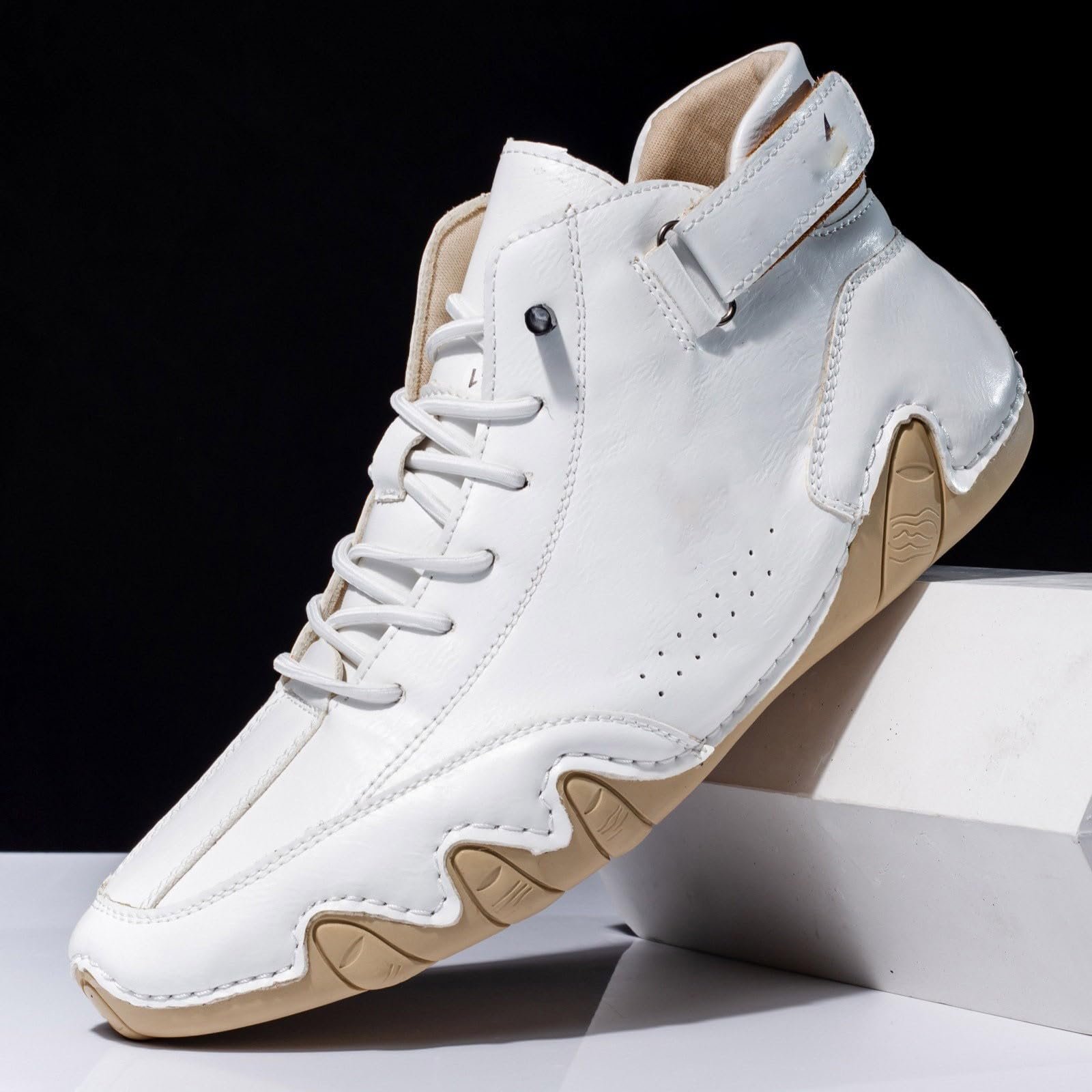 Черевики Italian Handmade High Шкіряні Високі, фото №2 Черевики Italian Handmade High Шкіряні Високі, фото №2