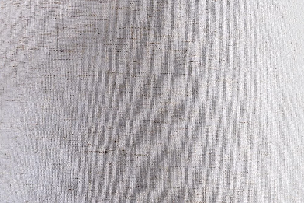 Настольная лампа Riess Ambiente Classico 75 см стеклянная с льняным абажуром Прозрачный белый, фото №5