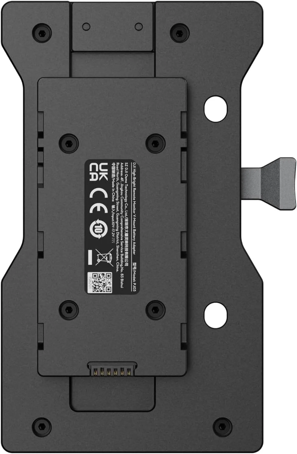 Адаптер для батареи DJI High-Bright Remote Monitor V-Mount Черный, фото №1 Адаптер для батареи DJI High-Bright Remote Monitor V-Mount Черный, фото №1