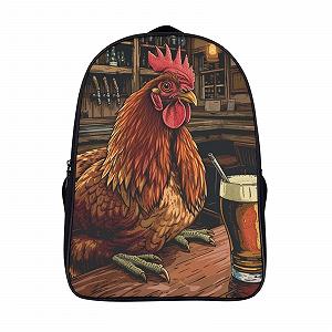 Рюкзак Cock FPAKAKIIE школьный для девочек-подростков, для начальной школы, детский, повседневный, 40 x 28 x 16 см, Style-4 - Фото 1
