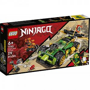 Конструктор LEGO NINJAGO Гоночный автомобиль Ллойда EVO 279 деталей 71763 - Фото 1