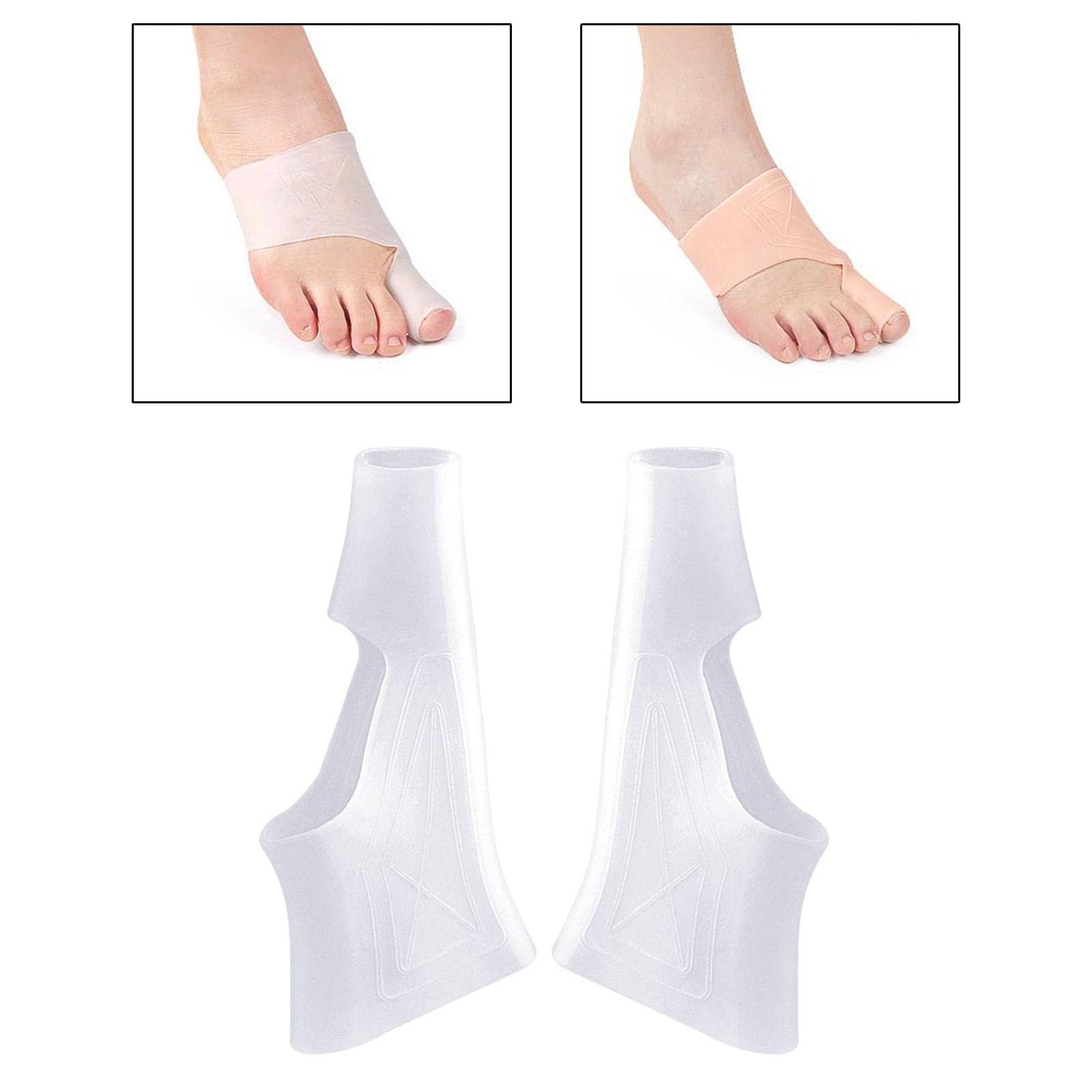 Накладка для большого пальца стопы Oshhni Легкая ортопедическая удобная для защиты сустава, фото №5