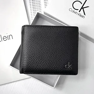 Купить Мужской кошелек на магните кожаный брендовый Calvin Klein в подарочной упаковке - Фото 1 Мужской кошелек на магните кожаный брендовый Calvin Klein в подарочной упаковке - Фото 1