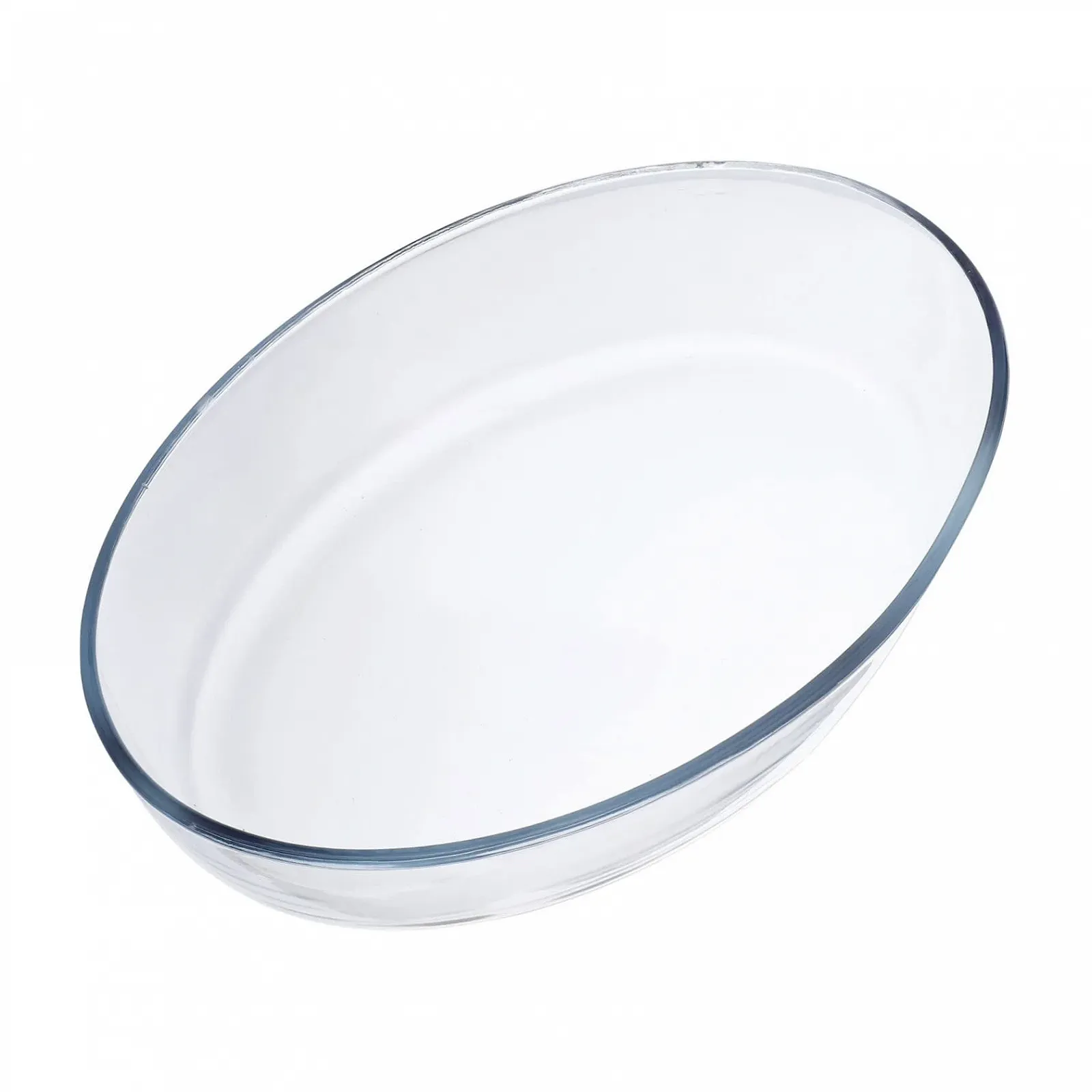 Форма для запекания GLEAVI Овальная Термостойкое стекло Закругленные края, фото №1