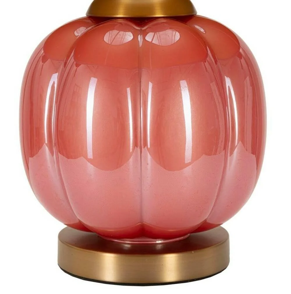 Настільна лампа Dmora Waikato 33 x 33 x 50 см червона та синя, фото №4