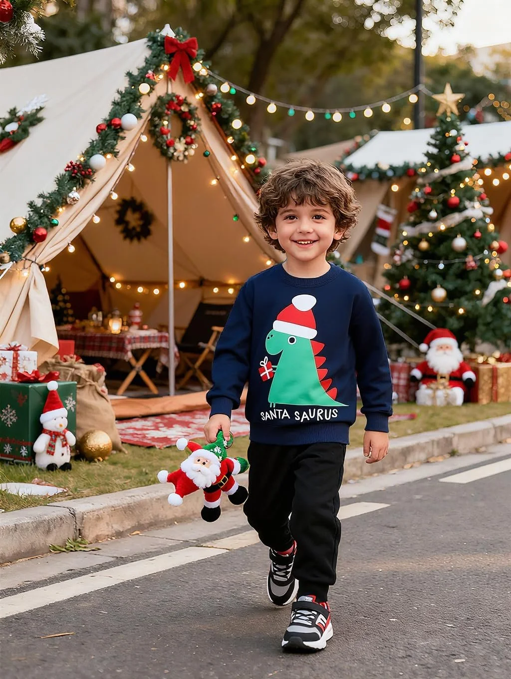 Джемпер Little Hand Дитячий Светшот Теплий Різдвяний, фото №3