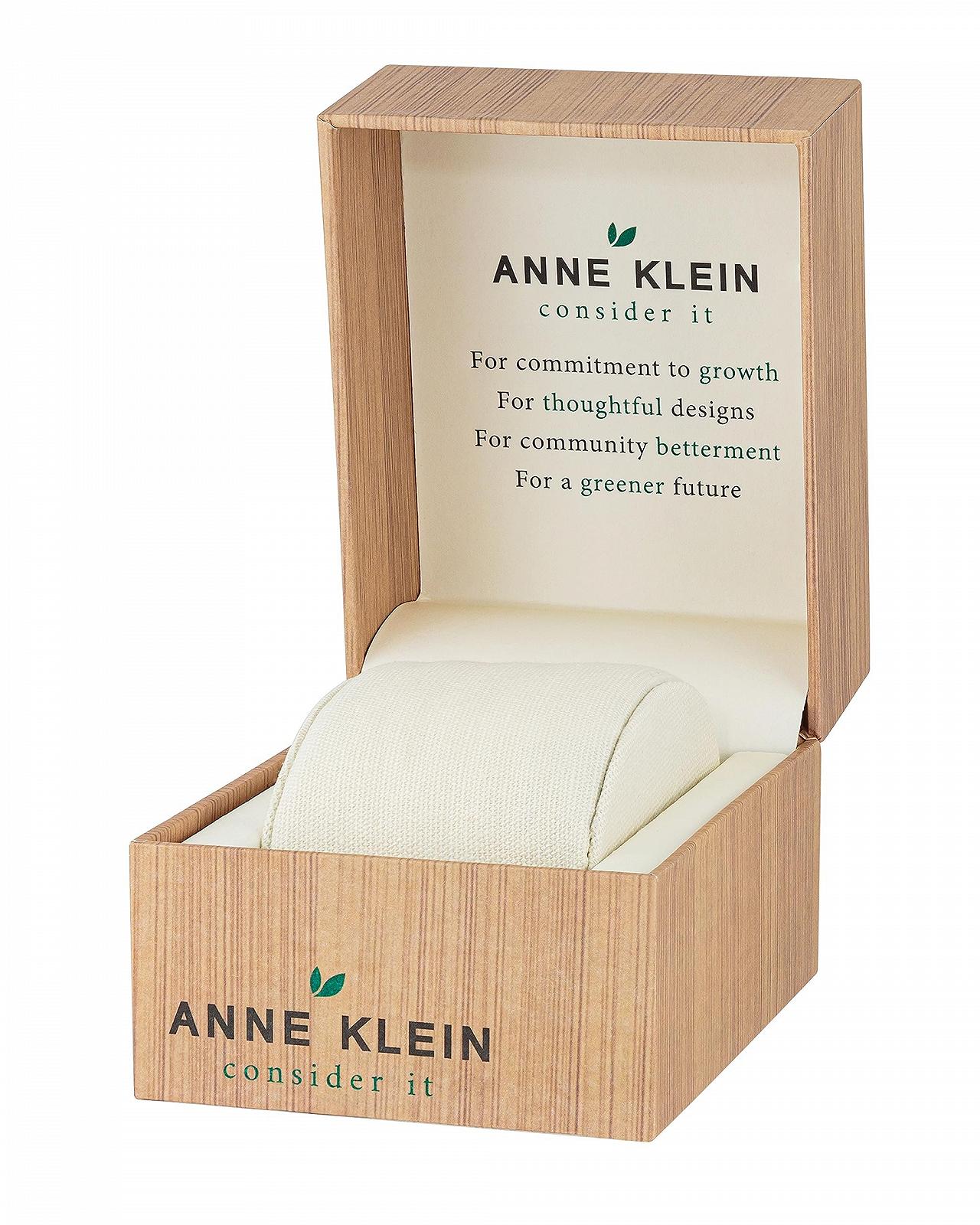 Жіночий годинник Anne Klein Шкіряний ремінець Croco-Grain AK/5152, фото №6