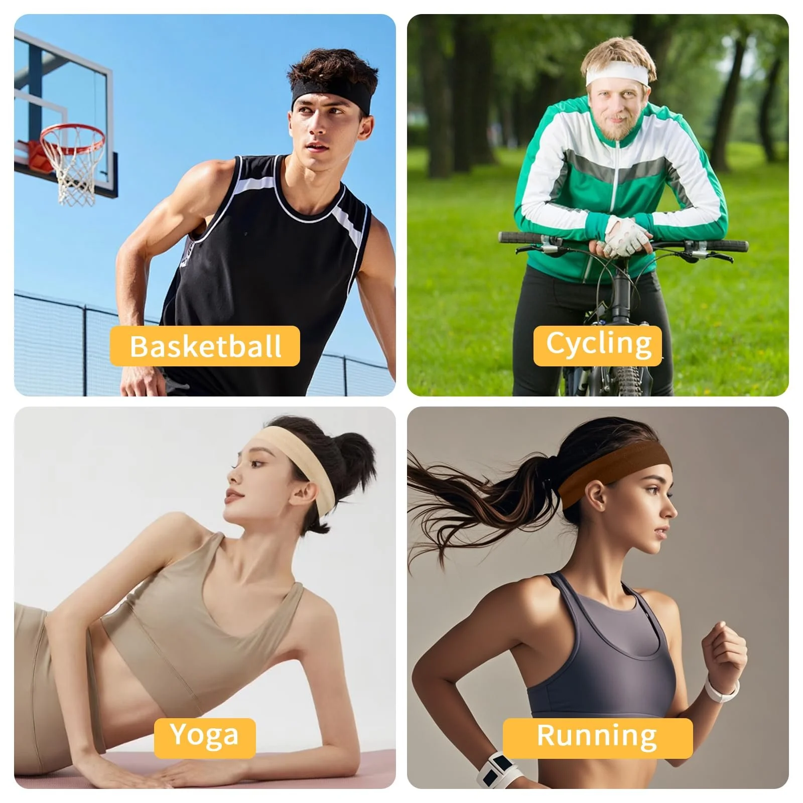 Пов'язки на голову для йоги, фото №7