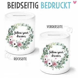 Скарбничка OWLBOOK Follow Your Dreams Керамічна synthetic.ua - Фото 1