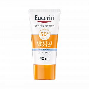 Сонцезахисний крем для обличчя Eucerin Sun SPF50 50 мл - Фото 1