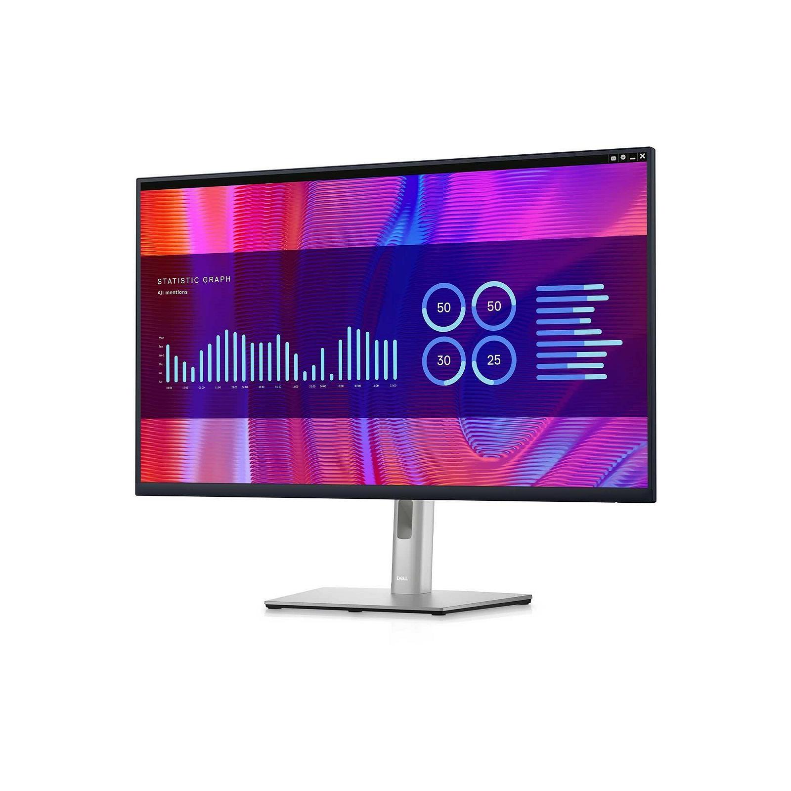 Монітор Dell P3223DE 31.5 дюймів QHD (2560 x 1440), 60Hz, IPS, 5мс, 99% sRGB, USB-C, 2x DisplayPort, HDMI, 4x USB, Чорний, фото №3