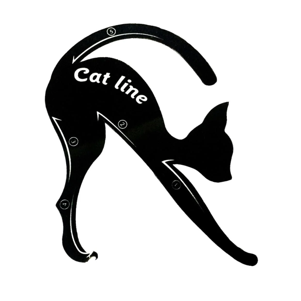 Набор трафаретов для подводки глаз minkissy, фото №3