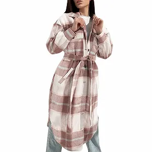 Шерстяное пальто Chnnamzu, зимнее, женское - Фото 1