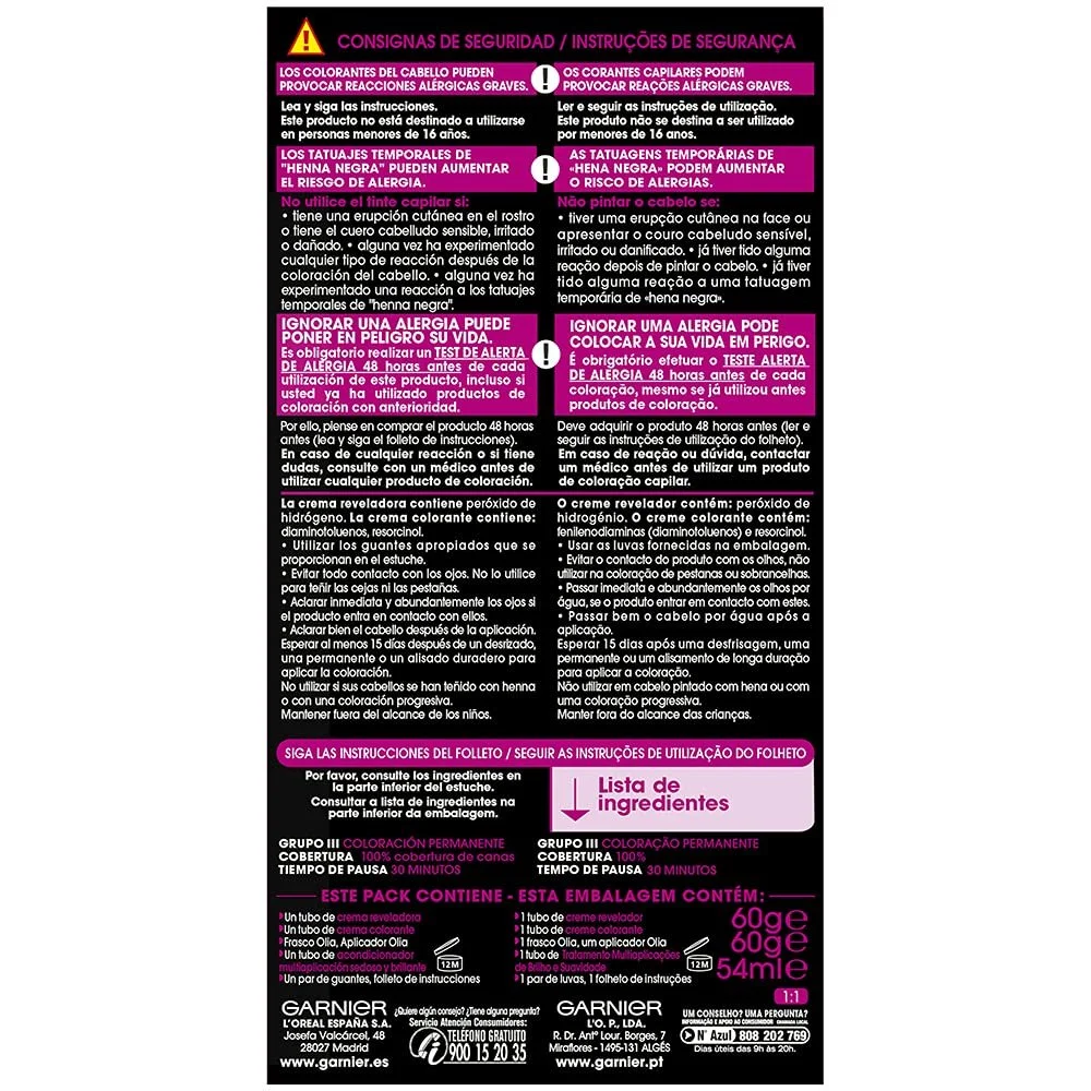 Стійка фарба для волосся Garnier Olia Без аміаку з натуральними квітковими оліями - Cinnamon Blonde - 200 мл, фото №7 Стійка фарба для волосся Garnier Olia Без аміаку з натуральними квітковими оліями - Cinnamon Blonde - 200 мл, фото №7