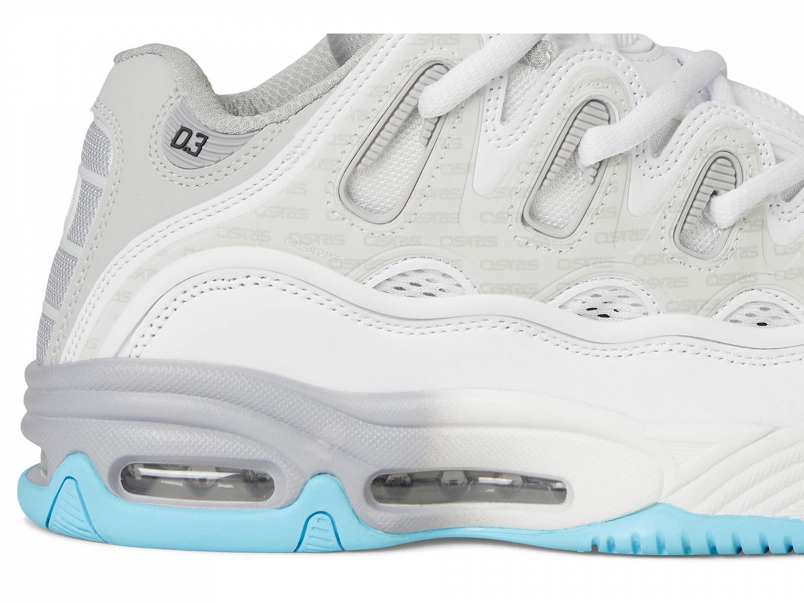 Кросівки Osiris D3 2001 Чорний/Білий/Сріблястий, фото №6