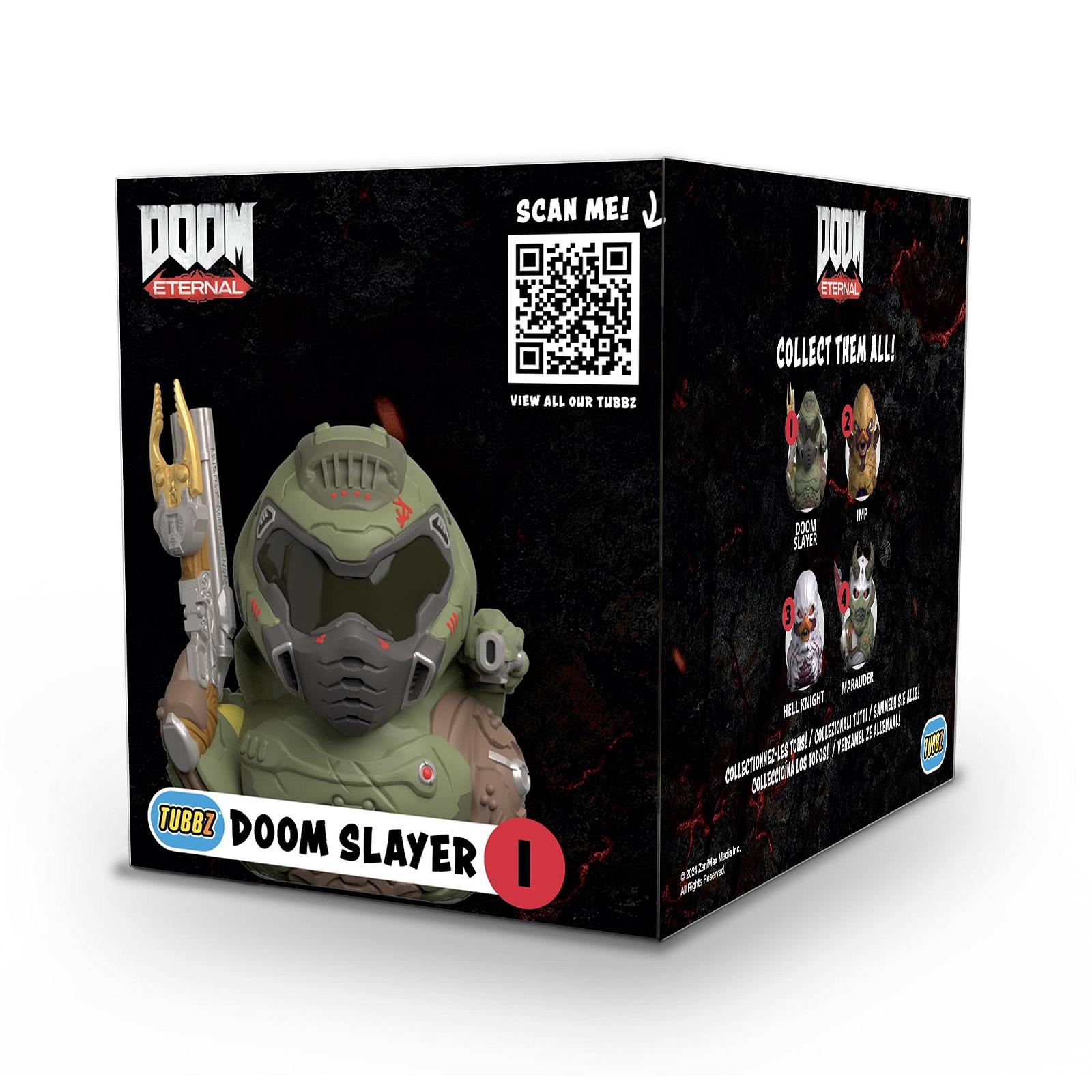Фигурка Резиновая Виниловая Коллекционная TUBBZ Doom Slayer Box Edition, фото №2