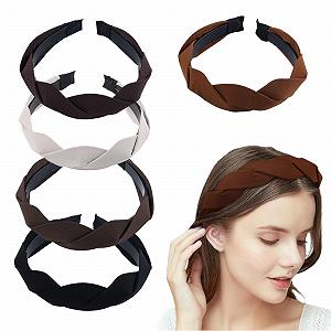 Набор тканевых повязок для волос для женщин 5 шт. - Фото 1