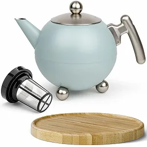 Чайник-заварник Bredemeijer 1.2 літра з нержавіючої сталі Ідеально підходить для розсипного чаю - Фото 1