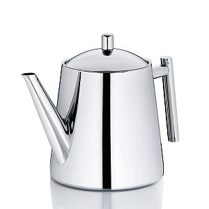 Заварочный чайник Kela Ancona 11356 с ситечком / Нержавеющая сталь / 1.7 л / Серебристый - Фото 1