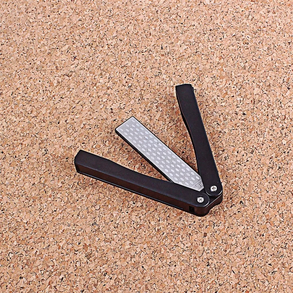 Точило для ножів Складане Кишенькове Чорний, фото №6