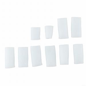 Захисні силіконові ковпачки для пальців ніг для комфортної ходьби, м'які, приємні synthetic.ua - Фото 1