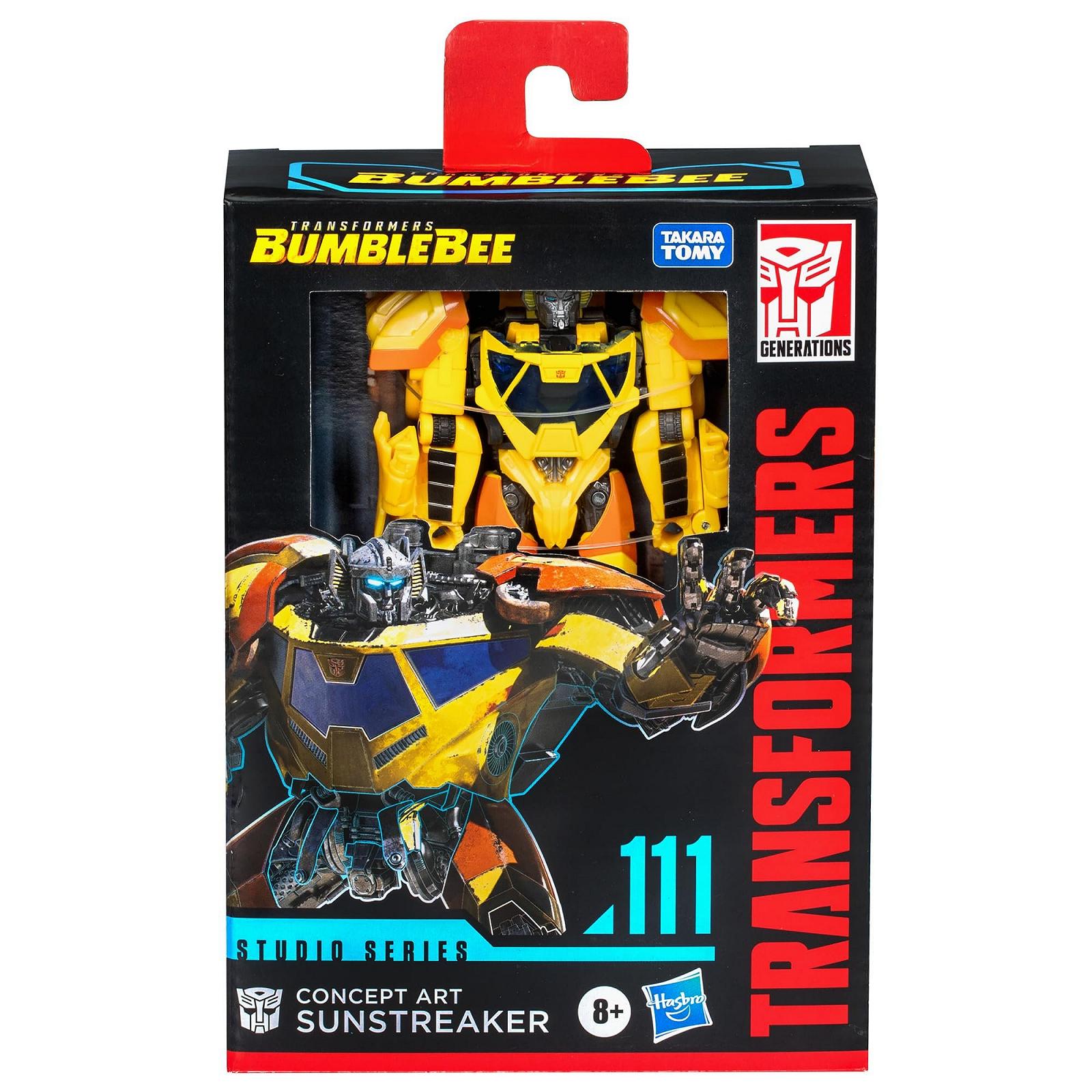 Экшн-фигурка Transformers Bumblebee Concept Art Sunstreaker 11,5 см, фото №4