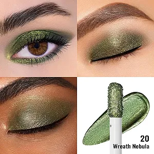 Жидкие Тени для век Oulac Glitter Metallic Зелёные Блестящие цена на synthetic.ua - Фото 1 Жидкие Тени для век Oulac Glitter Metallic Зелёные Блестящие synthetic.ua - Фото 1