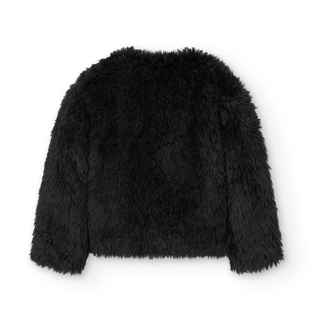 Шуба Boboli 8 лет, nero, фото №2 Шуба Boboli 8 лет, nero, фото №2