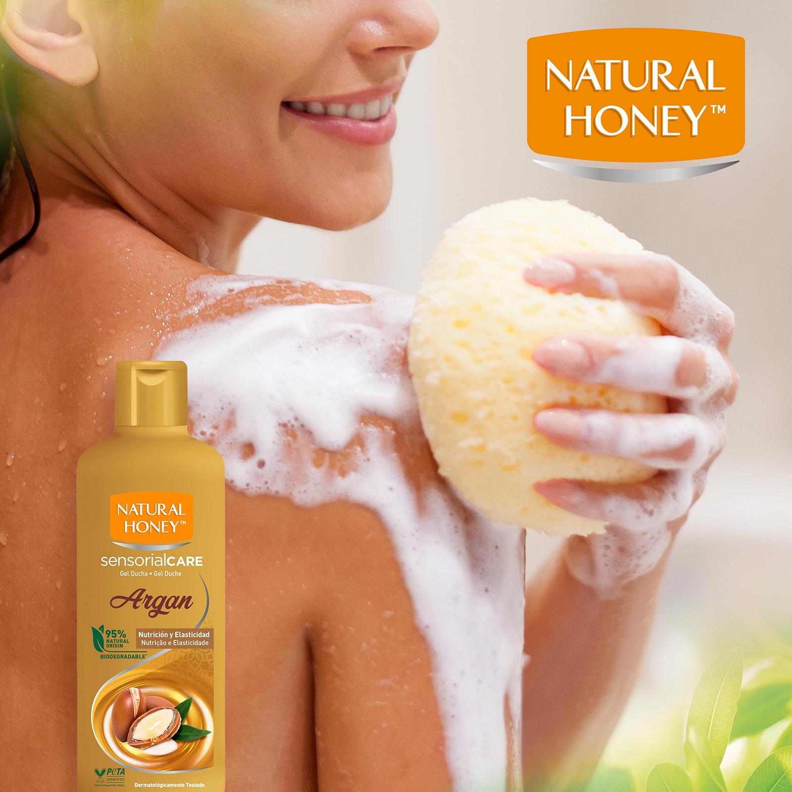 Гель для душа Natural Honey Argan 1350 мл, фото №4 Гель для душа Natural Honey Argan 1350 мл, фото №4