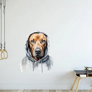 Наклейка на стіну GRAZDesign Родезійський ріджбек 72 x 57 см synthetic.ua - Фото 1