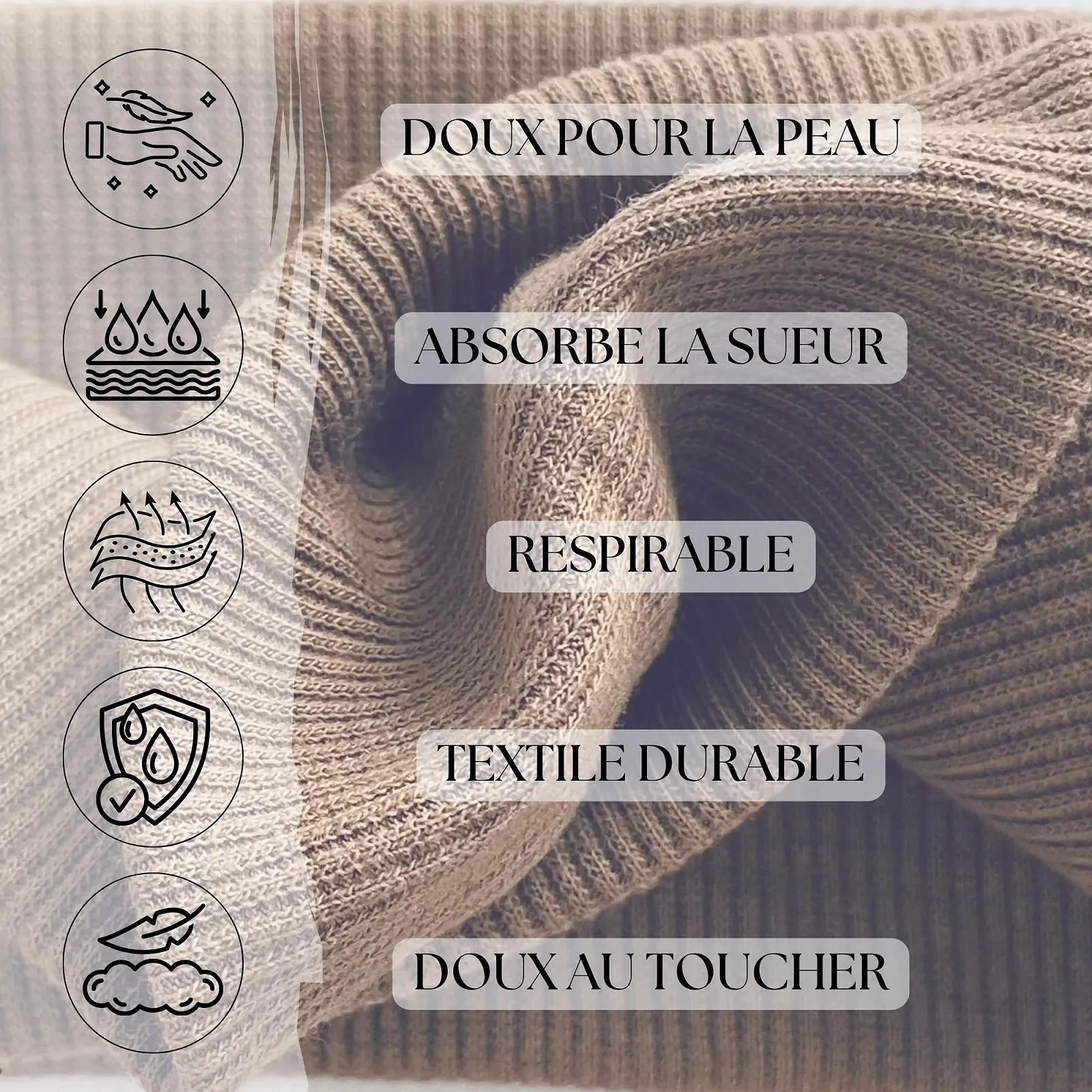 Пов'язка на голову Бавовняна 8 см, фото №5