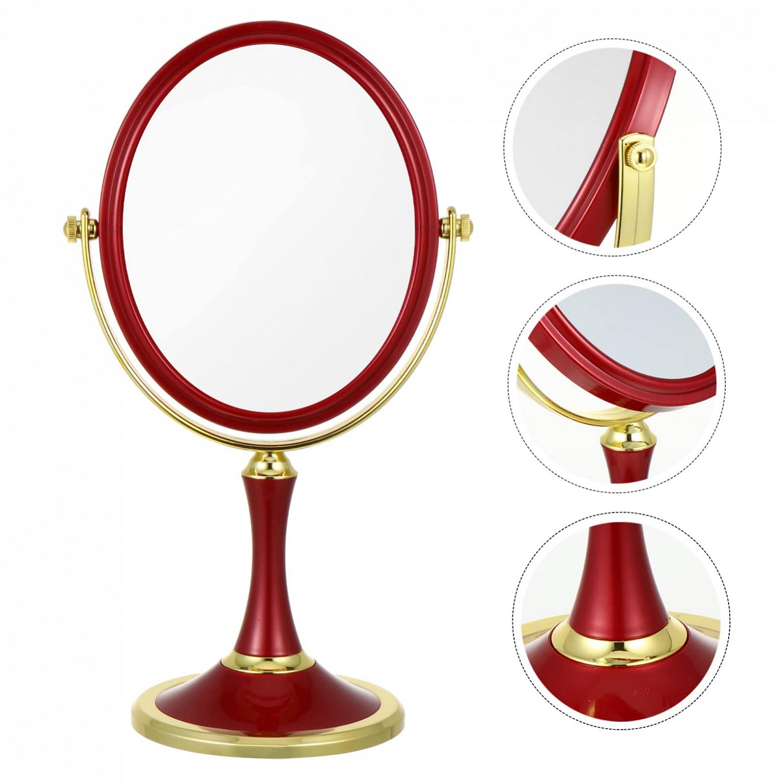 Зеркало Angoily 2 STK двухстороннее макияжное зеркало для комода настольное косметическое зеркало вращающееся зеркало Abs, фото №5 Зеркало Angoily 2 STK двухстороннее макияжное зеркало для комода настольное косметическое зеркало вращающееся зеркало Abs, фото №5