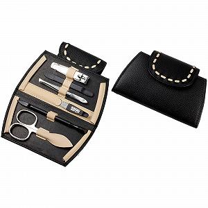 Купити Набір для манікюру Sonnenschein by Hans Kniebes 6 предметів Чорний/Бежевий - Фото 1 Набір для манікюру Sonnenschein by Hans Kniebes 6 предметів Чорний/Бежевий - Фото 1