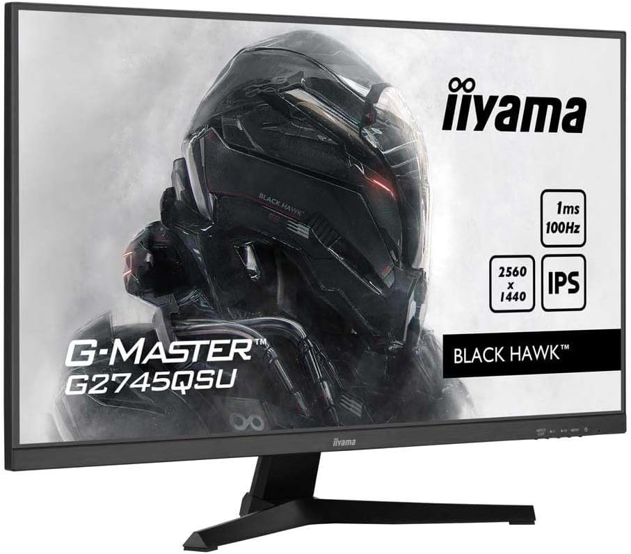 Монитор 27" iiyama G2745QSU-B1 2K IPS 100 Гц, фото №2