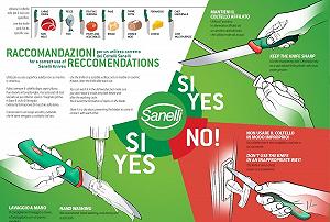 Набор ножей для суши Sanelli Premana Professional 4 шт, разноцветный synthetic.ua - Фото 1