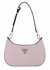 Сумка на плече GUESS Meridian Mini Top Zip Світло-рожева - Фото 1